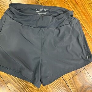 Free Fly bluish Gray Athletic Shorts